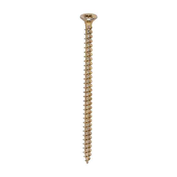 Solo Countersunk Gold Woodscrews - 4.0 x 70 Image