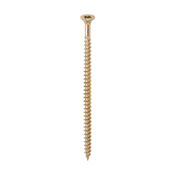 Solo Countersunk Gold Woodscrews - 4.0 x 80 Image
