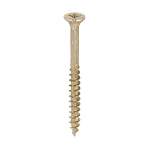 Velocity Premium Multi-Use Countersunk Gold Woodscrews - 4.5 x 50 Image