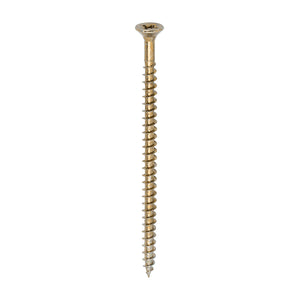 Solo Countersunk Gold Woodscrews - 4.5 x 80 Image