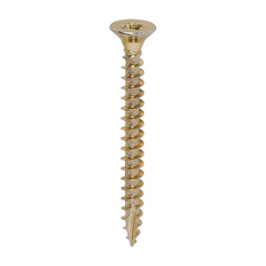 Classic Multi-Purpose Countersunk Gold Woodscrews - 5.0 x 50 Image