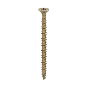 Classic Multi-Purpose Countersunk Gold Woodscrews - 5.0 x 55 Image