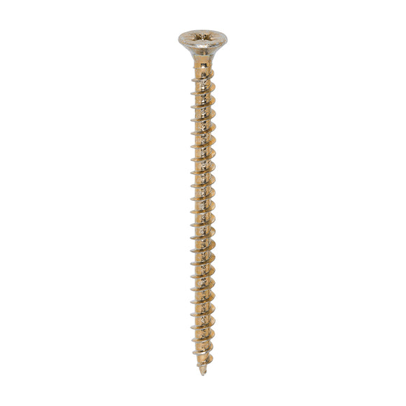 Solo Countersunk Gold Woodscrews - 5.0 x 70 Image