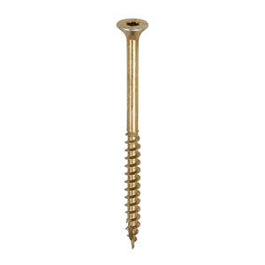 C2 Clamp-Fix Multi-Purpose Premium Countersunk Gold Woodscrews - 5.0 x 75 Image