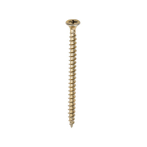 Solo Countersunk Gold Woodscrews - 5.0 x 75 Image