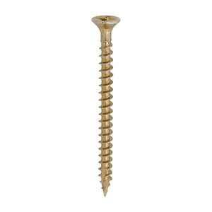 C2 Strong-Fix Multi-Purpose Premium Countersunk Gold Woodscrews - 6.0 x 80 Image