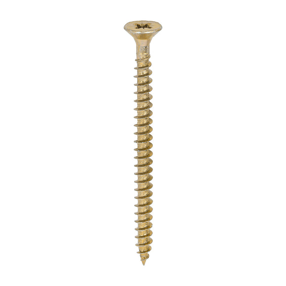 Solo Countersunk Gold Woodscrews - 6.0 x 80 Image