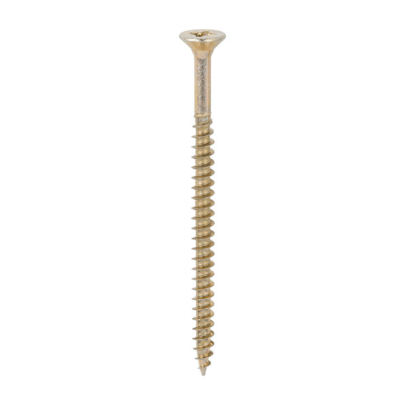 Solo Countersunk Gold Woodscrews - 6.0 x 90 Image