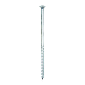 Solo Countersunk Silver Woodscrews - 6.0 x 150 Image