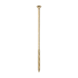 Velocity Premium Multi-Use Countersunk Gold Woodscrews - 6.0 x 180 Image