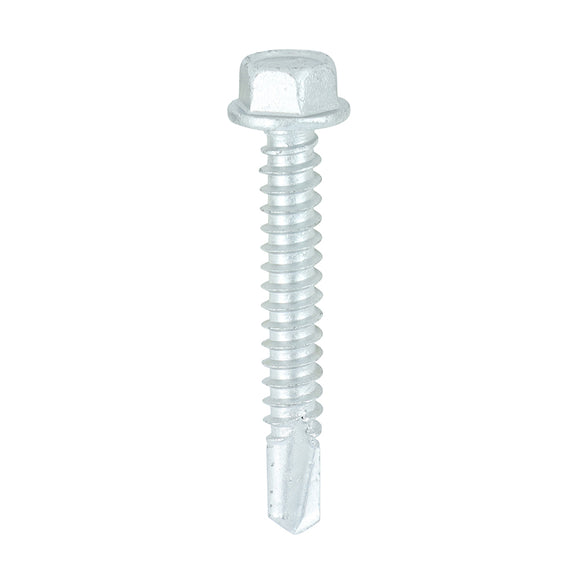 Self-Drilling Light Section A2 Stainless Steel Bi-Metal Screws - 5.5 x 38 Image