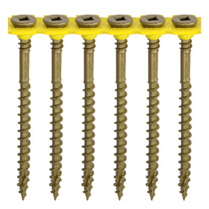 Collated C2 Deck-Fix Premium Countersunk Green Decking Screws - 4.5 x 65 Image