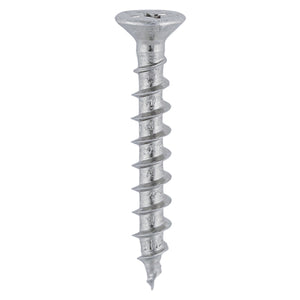 Window Fabrication Screws Countersunk with Ribs PH Single Thread Gimlet Tip Stainless Steel - 4.8 x 25 Image
