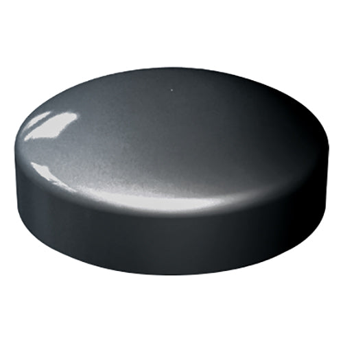 Two Piece Screw Caps Anthracite Grey - To Fit 3.5 to 4.2 Screw Image