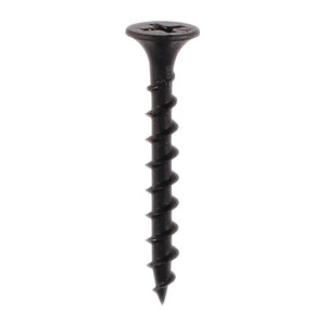 Drywall Coarse Thread Bugle Head Black Screws - 3.5 x 42 Image