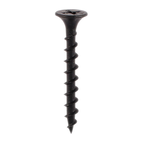 Drywall Coarse Thread Bugle Head Black Screws - 4.2 x 65 Image
