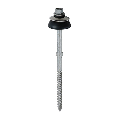 Self-Drilling Fiber Cement Board Exterior Silver Screw with BAZ Washer - 6.3 x 130 Image