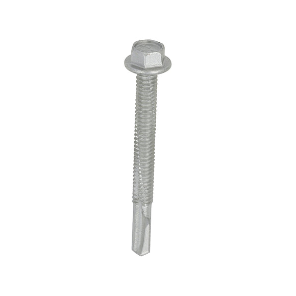 Self-Drilling Heavy Section Screws Exterior Silver - 5.5 x 55 Image