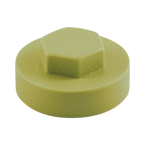 Hex Head Cover Caps Moorland Green - 16mm Image