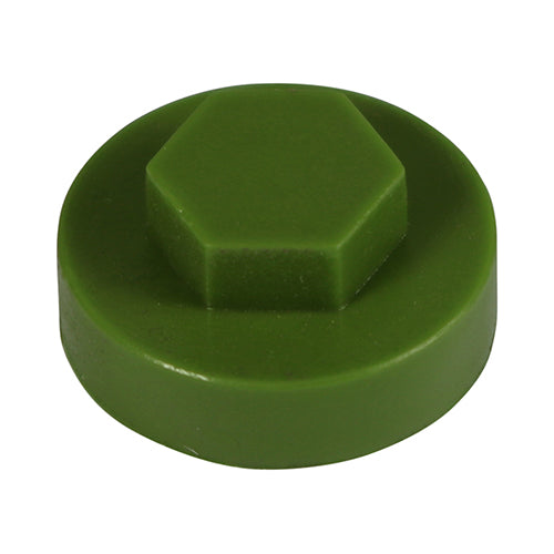 Hex Head Cover Caps Sage - 19mm Image