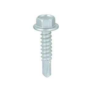 Self-Drilling Light Section Screws Exterior Silver - 5.5 x 25 Image