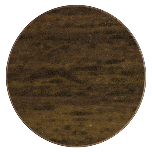 Self-Adhesive Screw Cover Caps Mahogany - 13mm Image