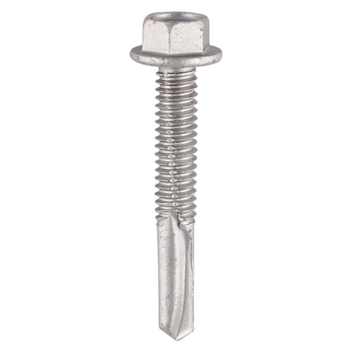 Self-Drilling Heavy Section A2 Stainless Steel Bi-Metal Screws - 5.5 x 55 Image