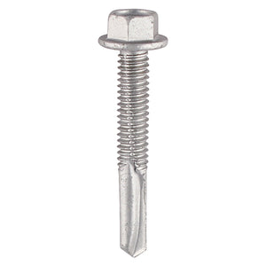 Self-Drilling Heavy Section Screws Exterior Silver - 5.5 x 38 Image