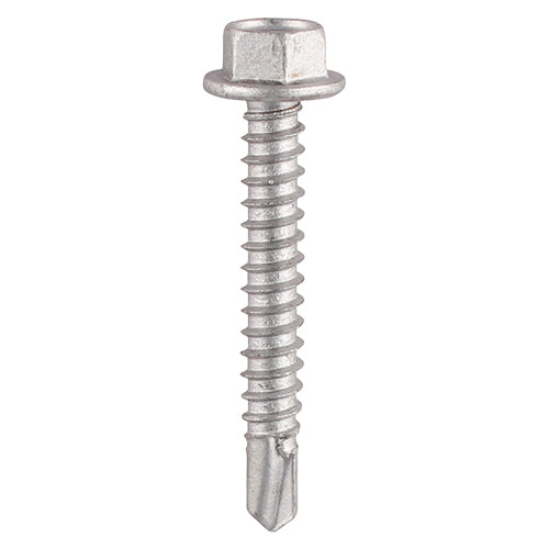 Self-Drilling Light Section Screws Exterior Silver - 5.5 x 19 Image