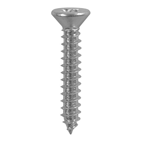Self-Tapping Countersunk A2 Stainless Steel Screws - 2.9 x 19 Image
