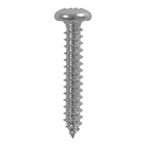 Self-Tapping Pan Head A2 Stainless Steel Screws - 3.5 x 25 Image