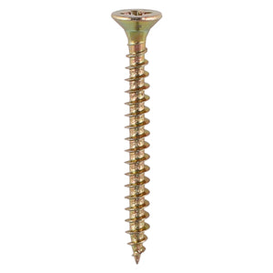 Solo Countersunk Gold Woodscrews - 5.0 x 60 Image