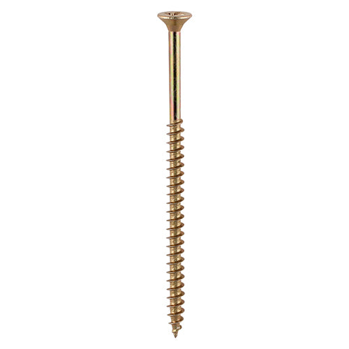 Solo Countersunk Gold Woodscrews - 5.0 x 100 Image