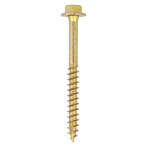 Solo Advanced Hex Head Gold Coach Woodscrews - 12.0 x 160 Image