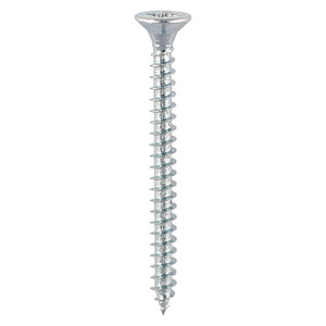 Solo Countersunk Silver Woodscrews - 4.5 x 35 Image