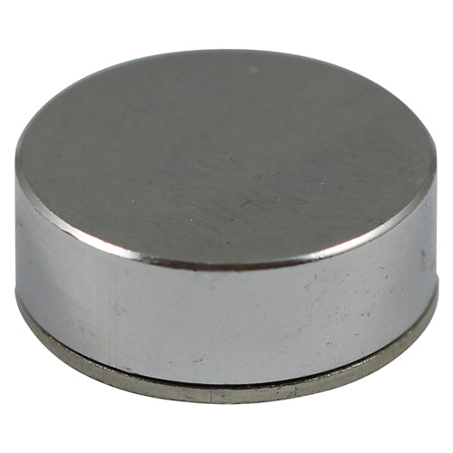 Threaded Screw Caps Solid Brass Polished Chrome - 16mm Image