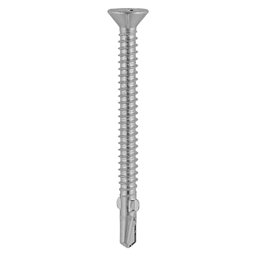 Self-Drilling Wing-Tip Steel to Timber Light Section A2 Stainless Steel Bi-Metal Screws  - 5.5 x 85 Image