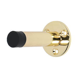 Projection Door Stop Polished Brass - 70mm Image