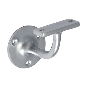 Handrail Bracket Satin Chrome - 64mm Image