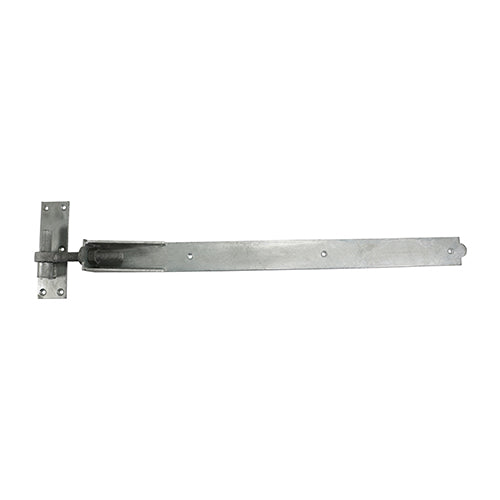 Adjustable Band & Hook on Plates Hinges Hot Dipped Galvanised - 750mm Image