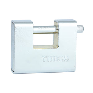 Armoured Rectangular Padlock - 90mm Image