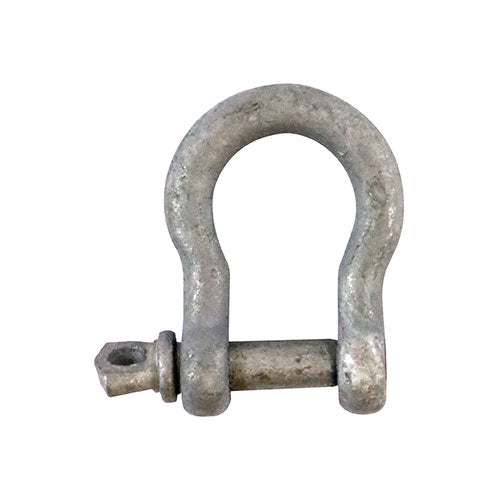 Bow Shackles Hot Dipped Galvanised - 5mm Image