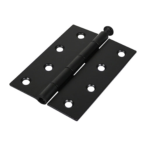 Butt Hinges Loose Pin (1840) Steel Black - 100 x 71 Image