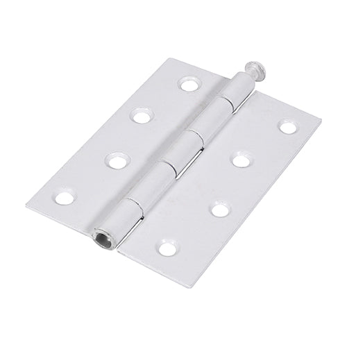 Butt Hinges Loose Pin (1840) Steel White - 100 x 71 Image