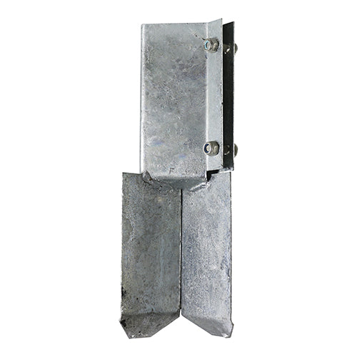 Concrete In Shoe Bolt Post Support Bolt Secure Hot Dipped Galvanised - 100mm Image
