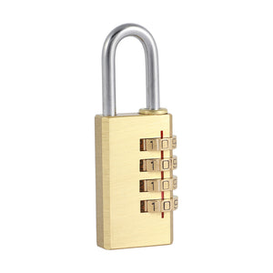 Brass Combination Padlock - 28mm Image