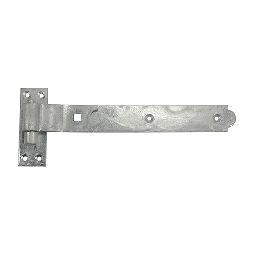 Cranked Band & Hook On Plates Hinges Hot Dipped Galvanised - 300mm Image