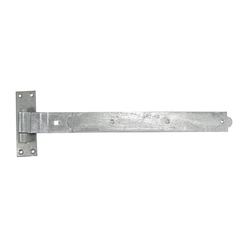 Cranked Band & Hook On Plates Hinges Hot Dipped Galvanised - 500mm Image