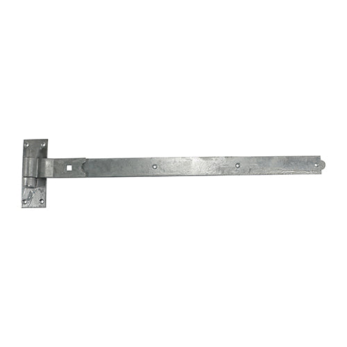 Cranked Band & Hook On Plates Hinges Hot Dipped Galvanised - 750mm Image