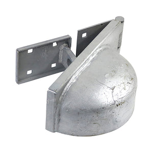 Heavy Duty Padlock Protection Bar Right Hot Dipped Galvanised - 7.5" Image
